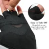 YKYWBIKE Cycling Gloves MTB Bike Gloves Sports Half Finger Sports Riding Goves Men Breathable Shockproof Bicycle Gloves 304 5