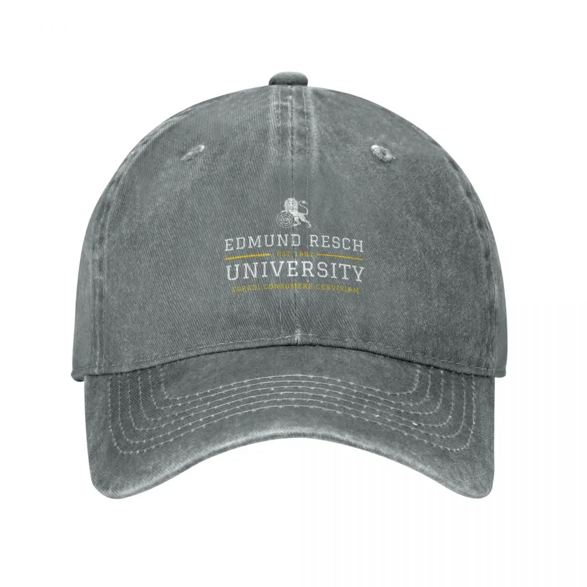 

RESCHS UNIVERSITY - white print Cap Cowboy Hat military tactical caps rave baseball cap fashion golf hat women Men's