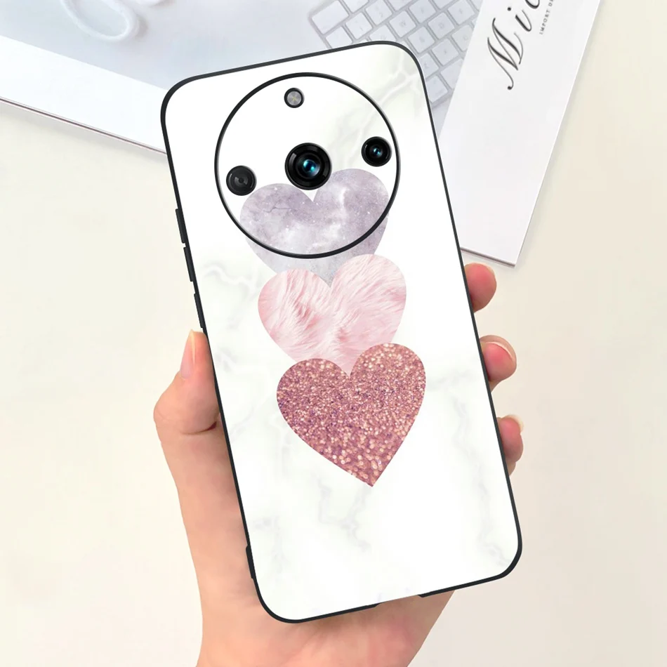 Fashion Moon Design Soft Silicon Protective Phone Case