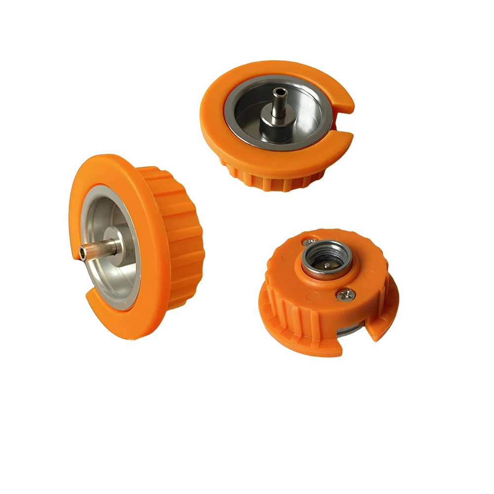 Outdoor Camping Gas Tank Adapter Cassette Interface Threaded to Bayonet Converter