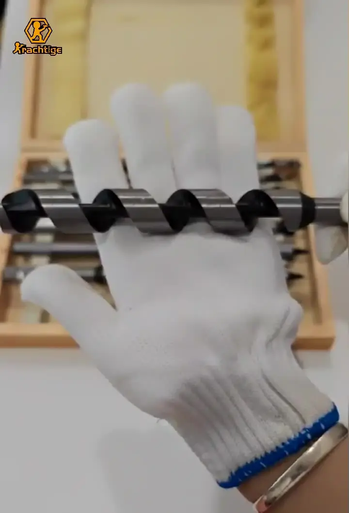 Punta Per Trapano A Coclea Per Legno - Diametro 20mm, Lunghezza 230mm - Per Falegnameria Professionale - Foto 10