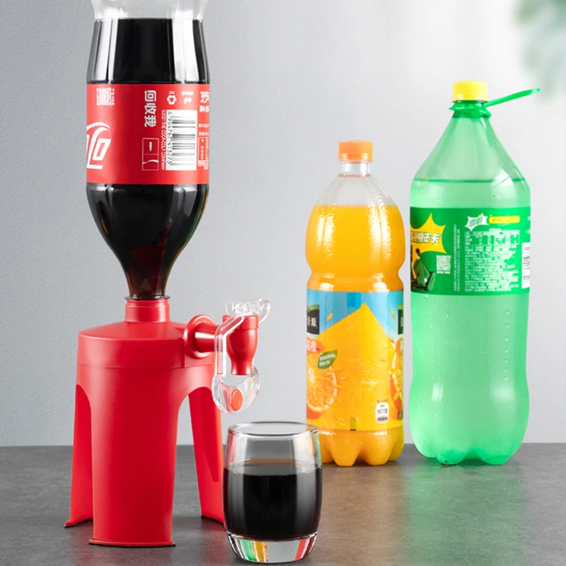 Dispensador de agua para bebidas de Cola de Coca Cola, botella dispensadora de  refrescos para fiesta, hogar, oficina, Bar, cocina, máquina para beber al  revés, Gadget para el hogar| | - AliExpress