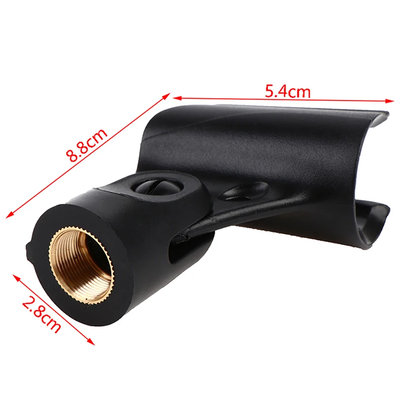 새로운 마이크 홀더용 범용 마이크 클립 핸드헬드 마이크 무선/유선