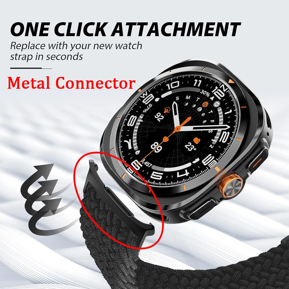 Magnetic Nylon Braided Wrist Strap Bracelet