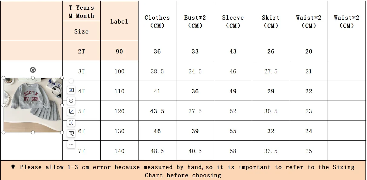 Two-piece spring and autumn hoodie set for girls Letter print hoodie + hoodie pleated skirt girl clothes kids clothes S4bbfb45e335744bd970399e503c84bedz