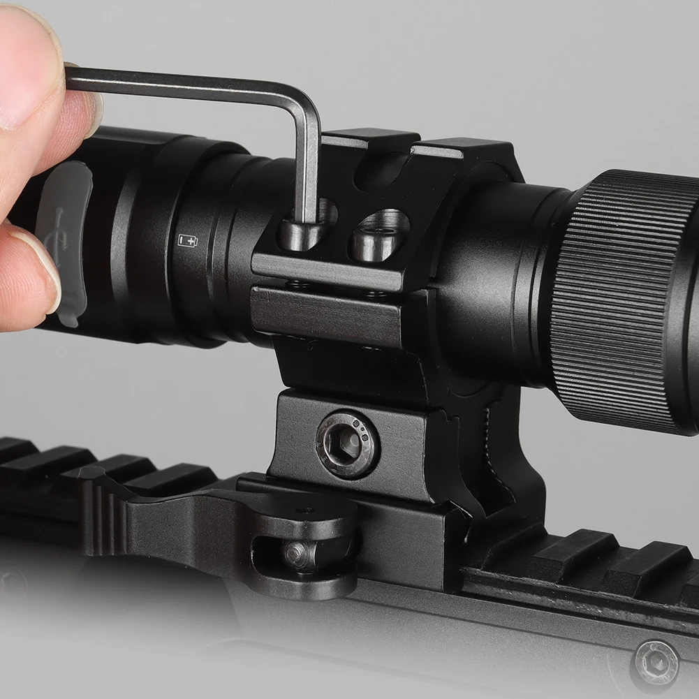 유니크파이어 2개 M3020KC QD 퀵 릴리즈 1인치 25.4mm/30mm 스코프 링 로우 프로파일 23mm 도브테일 레일 마운트 QD 링