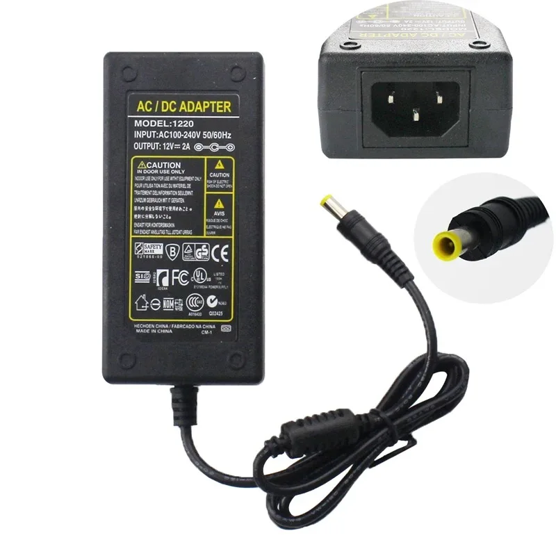 12V 2A 5.0mm with pin AC Adaper for KORG KA310 X50 SP170 SP170S AD-12A X50 180 MR-1000 Digital Piano Keyboard
