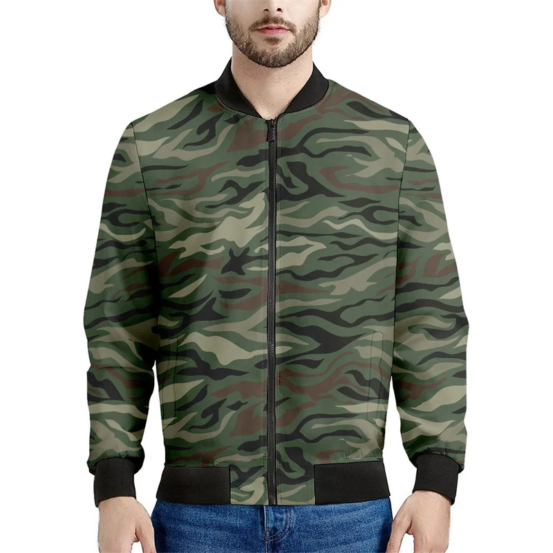 thumbnail image 1 of Chaqueta con estampado de cebra abstracto para hombre y mujer, ropa con estampado 3D de flores, sudadera informal con cremallera, ropa de calle, abrigo, 1 of 5