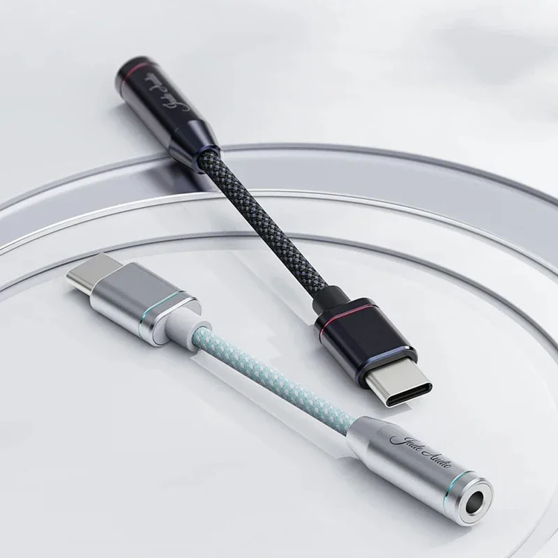 JadeAudio USB C 타입-3.5mm 이어폰/헤드폰 어댑터, USB C 케이블-3.5 오디오 보조 케이블, 아이패드 프로 안드로이드용, JA11