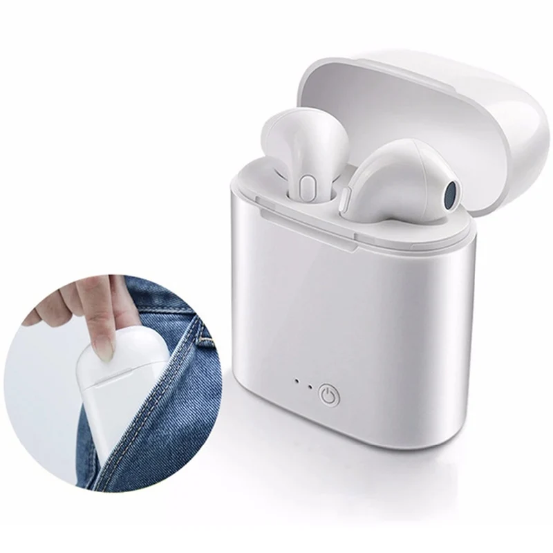 TWS Earphones with Power Case Wireless Bluetooth4.2 Headphones For Google Pixel 7A 7 6A Pro 6 5A