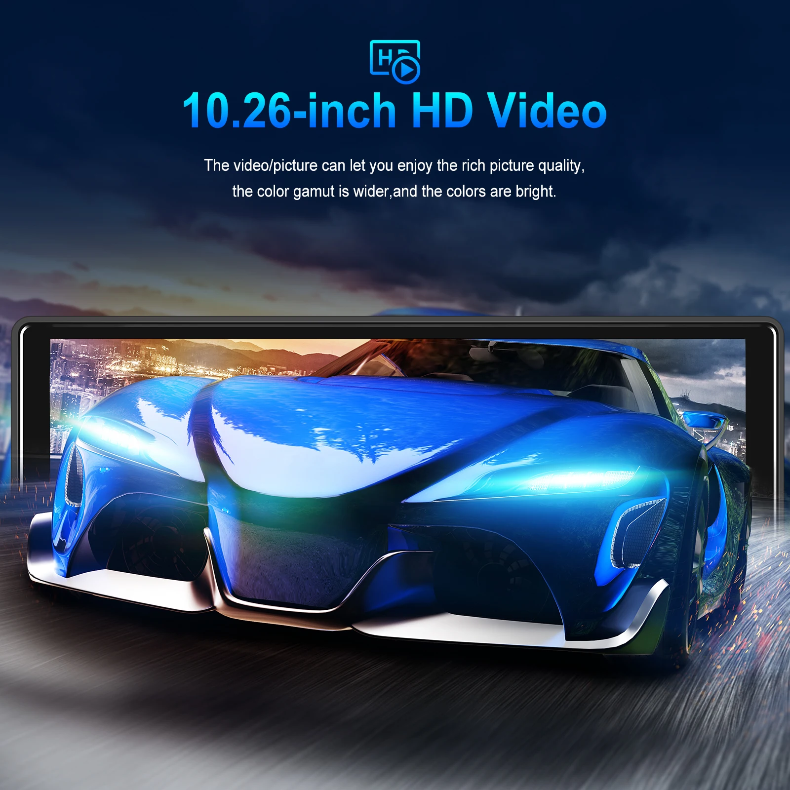 Podofo ȵ̵ ڵ  DVR 4 + 64G     ī÷, ȵ̵ ڵ  ī޶ Ʈ ÷̾,  ķ , 10.26 ġ