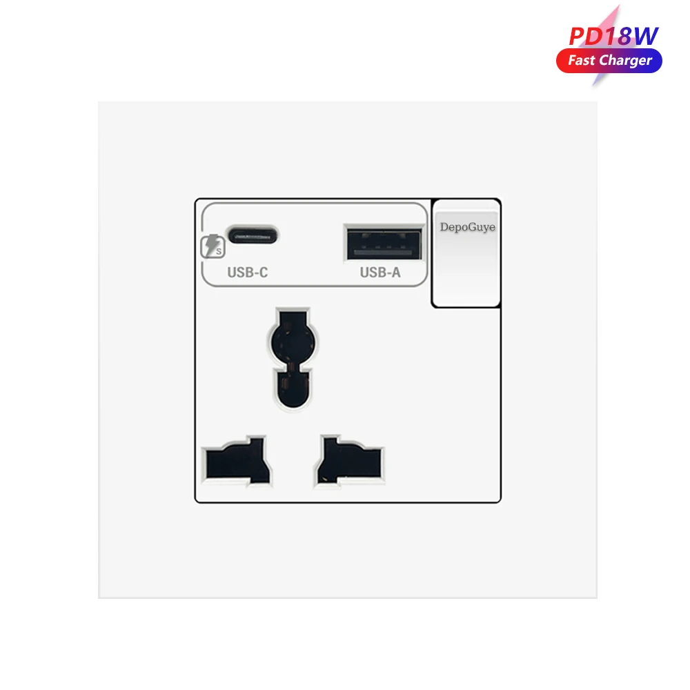 3Pin UN-AC-18W-White