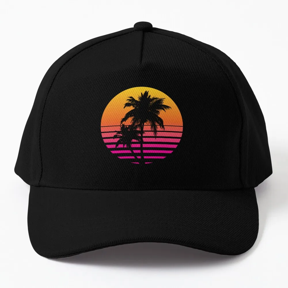 

Synthwave Sunset Baseball Cap fishing hat Fluffy Hat tea hats Snap Back Hat Hats For Women Men's