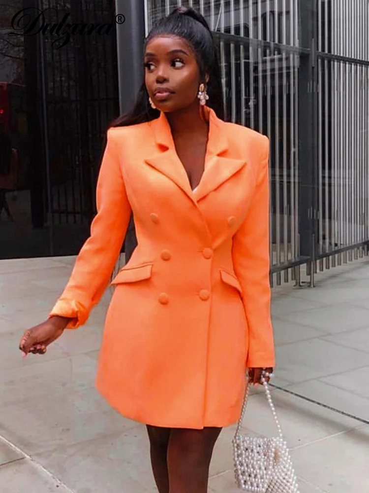 Dulzura blazer dress long coat outwear 