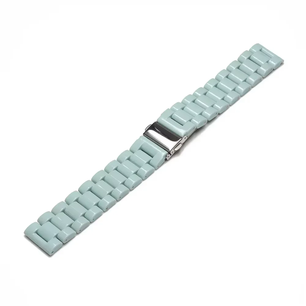 Colorful Transparent Resin Watchband - Fashion Bracelet Strap