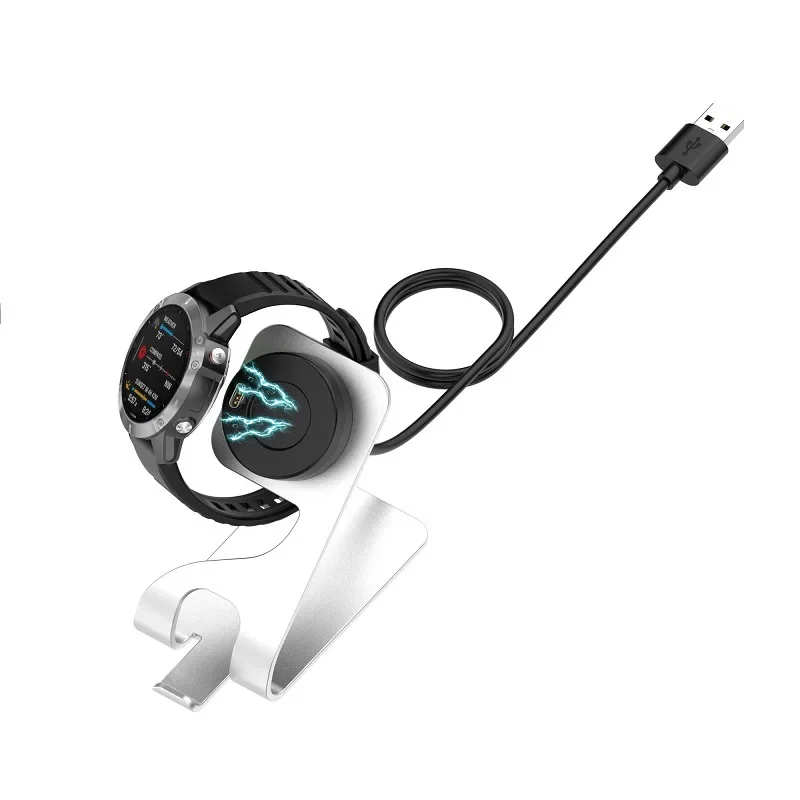 Charger Stand for Garmin Venu 3S Fenix 7X Pro 6 6X 6s Charging/ Vivoactive 3 4 4S Cable Dock Cord for Fenix 5 5X Plus/ Instinct2 apple watch charger stand apple watch charging bracket galaxy watch charger stand watch charging adapter