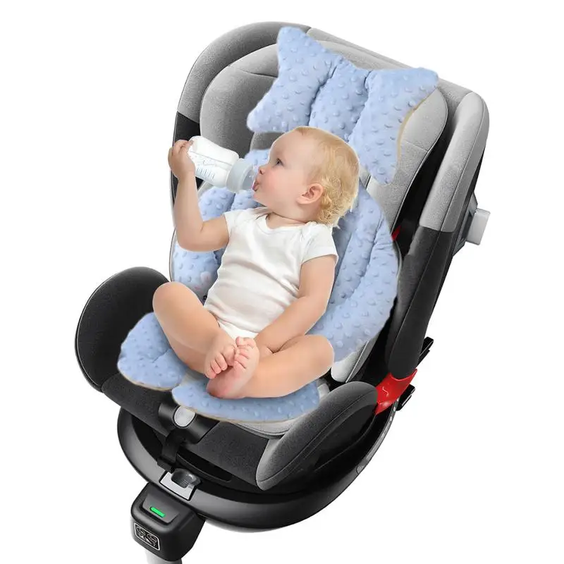 Baby Stroller Insert Stroller Insert Bean Down Double Sided Baby Seat Cushion Baby Car Seat Cushion Padding Thickened Stroller