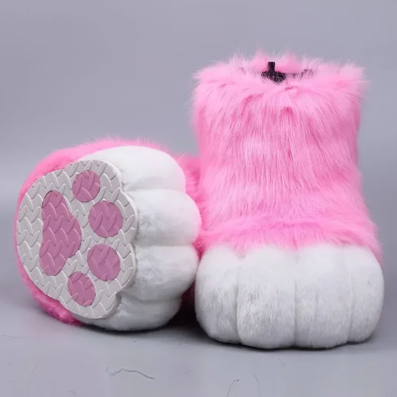 Fursuit Kigurumi Cat Paws Shoes Cosplay Costume cosplay costumes kigurumi pajamas