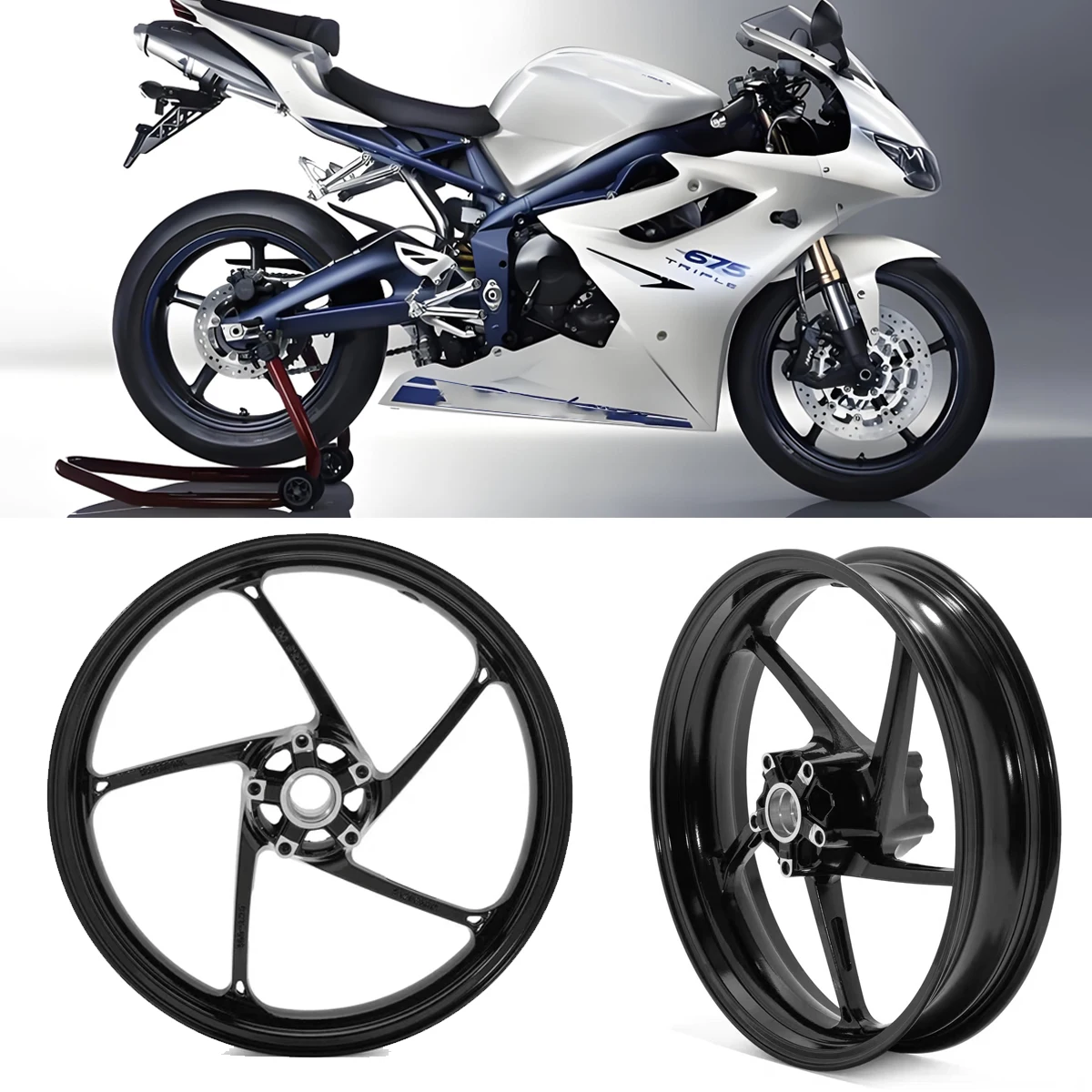 Triumph 765 Street Triple X'Ring 520.16RB 2014.46 525VX3118G (SKT750) main image 1