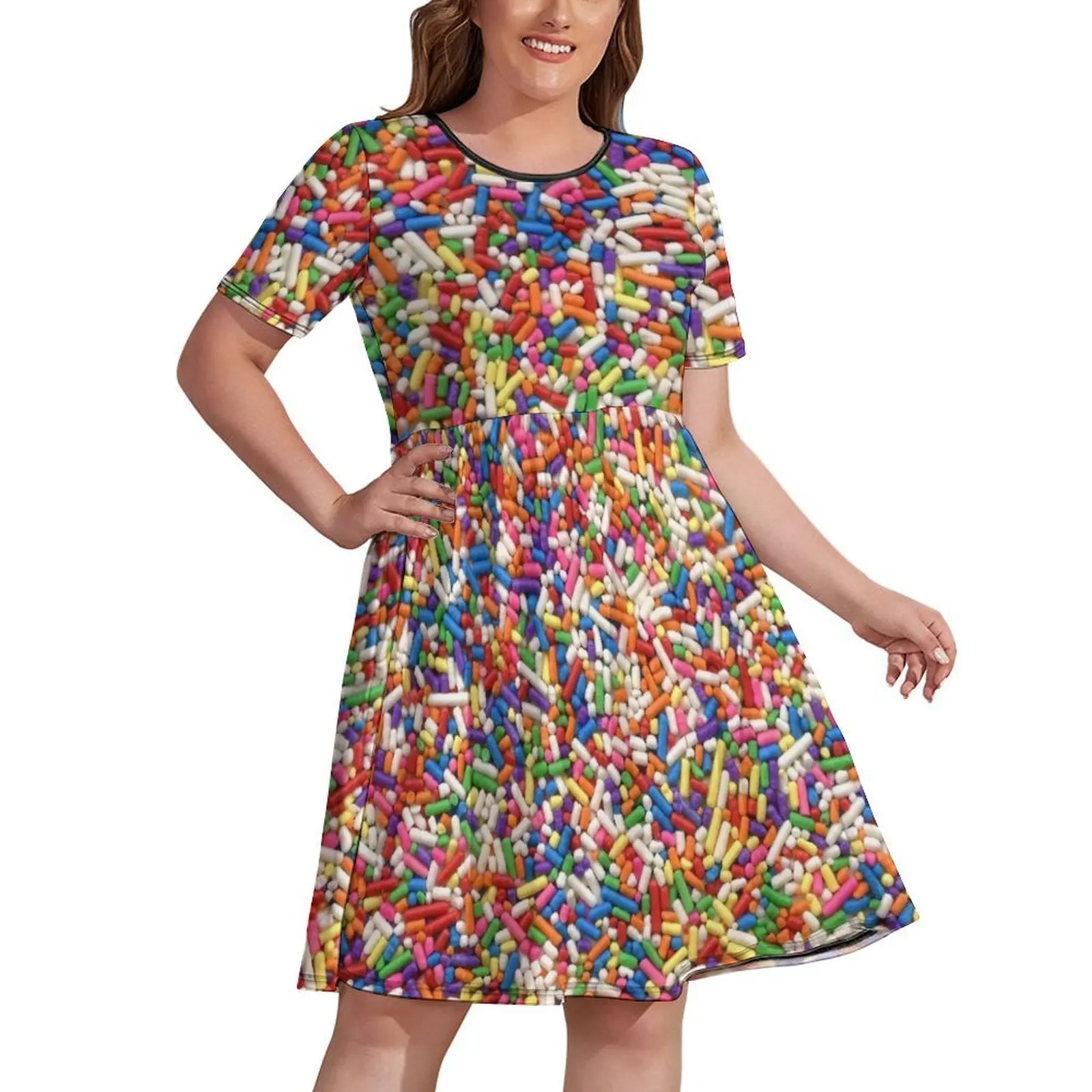 

Rainbow Sprinkles Dress sexy dress for women summer dress woman 2024 luxury evening woman for wedding