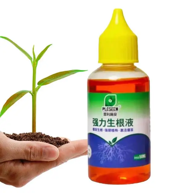 50 Ml -Es Növényi Növekedés Fokozó Gyökérszimulátor A Transzplantációnövekedés Növekedéséhez Gyors Gyökérzet És Virágzó Tápanyagoldat