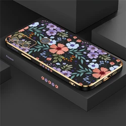Floral Plating Silicone Shockproof Phone Case - G Stylus 2021 (Black - 257)