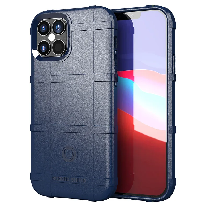 

Rubber Matte Case for Apple iPhone 12 12pro Full Protective Shield Cases for iphone 12 pro Shockproof Silicone Armor Soft Cover