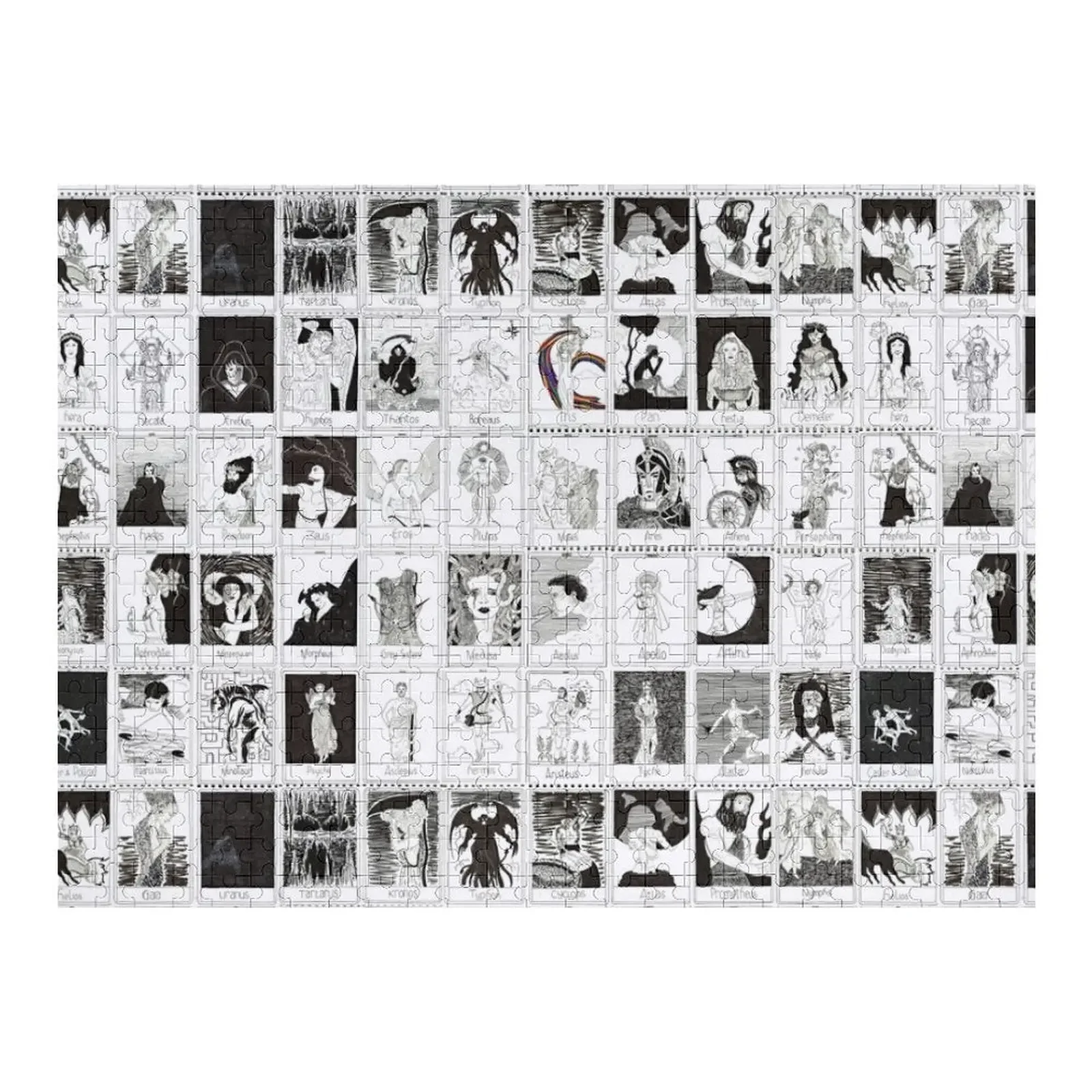 

Greek Gods Jigsaw Puzzle Baby Wooden Wooden Name Jigsaw Pieces Adults Personalized Gift Married Puzzle
