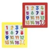 3D Slide Puzzle Plastic Digital Numbers Learning Educational Toys for Children Jigsaw Puzzle Game Kids Toys Birthday Gifts 7*7cm 5