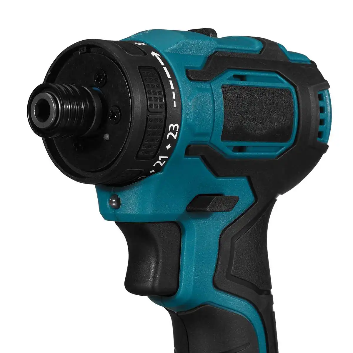 23 + 1 토크 브러시리스 전기 스크루 드라이버, 무선 2 속도, 280N.m 전기 드릴 전동 공구, Makita 18V 배터리용, 1/4 인치