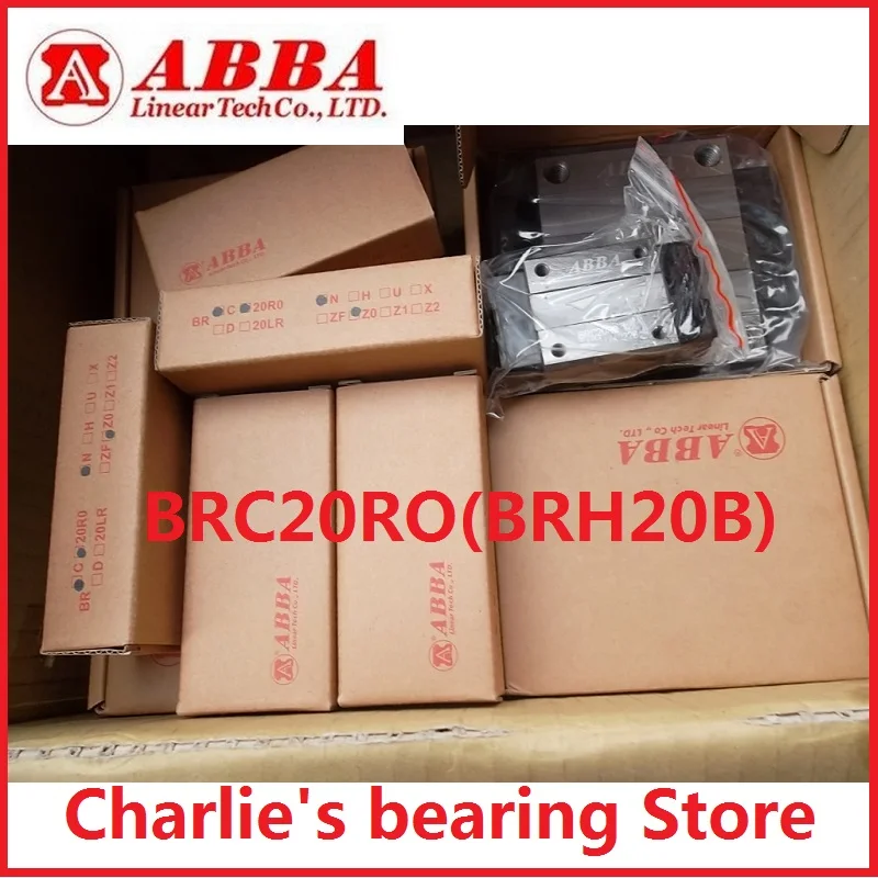 rolamentos lineares abba brh20b bloco deslizante brc20r0 03