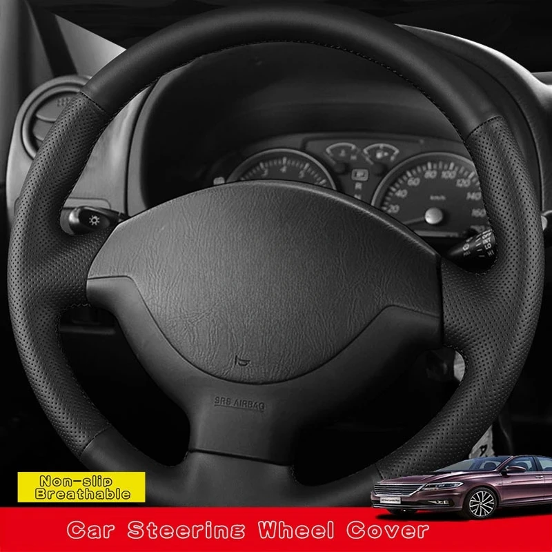 Coprivolante In Pelle Microfibra Per Suzuki Jimny 2005-2008 - Antiscivolo, Morbido, Traspirante