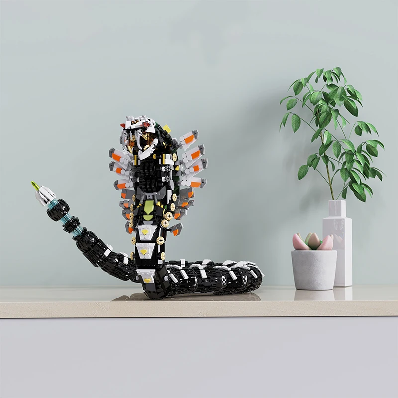 BuildMoc MOC Horizon Horror Slitherfang Монстр Конструктор 1431