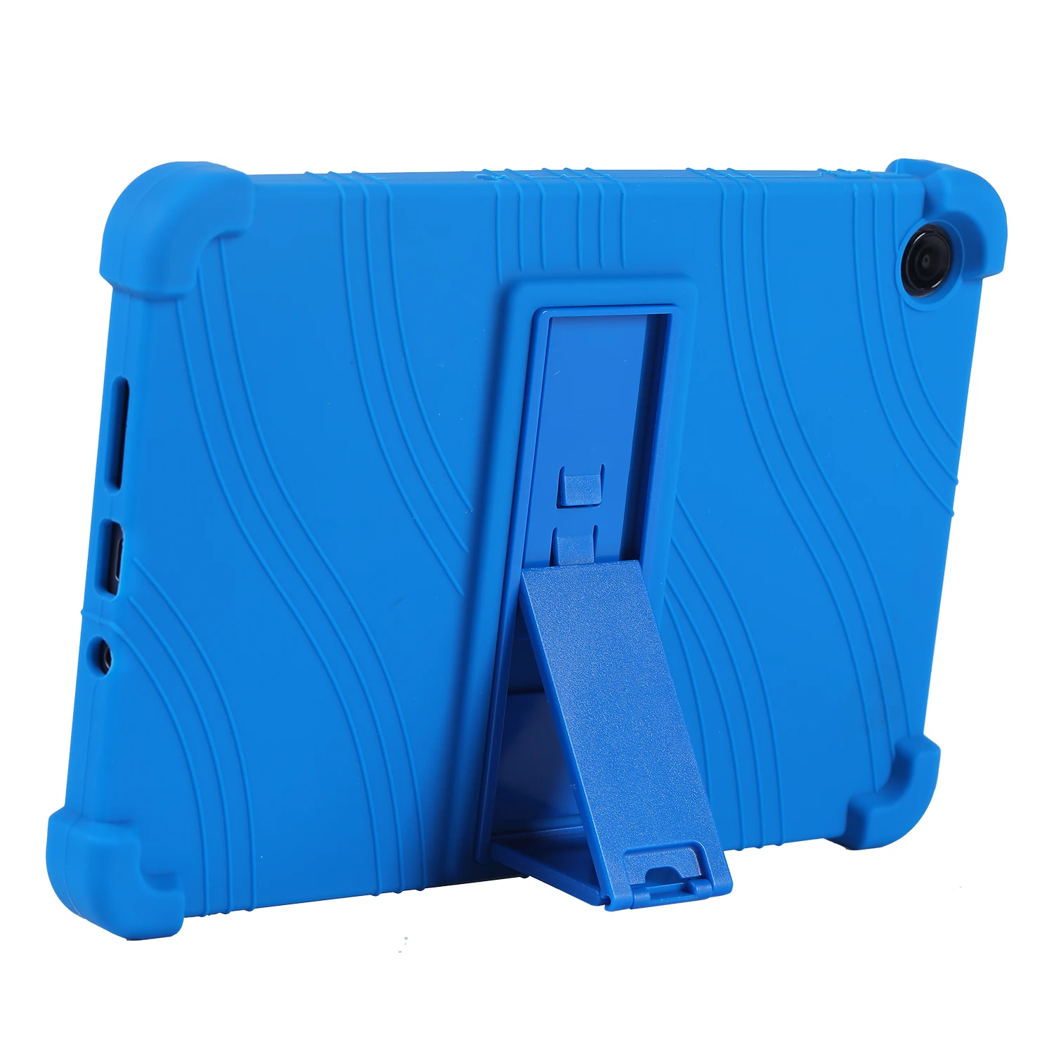 Enhanced Shockproof Silicon Tablet Cover with Kickstand and Airbag Protection - 9.7 inch