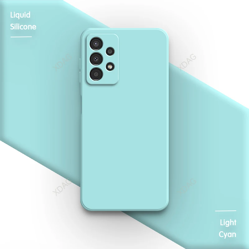 Classic Liquid Silicone Soft Back Cover – Simple Fashion Original Phone Case