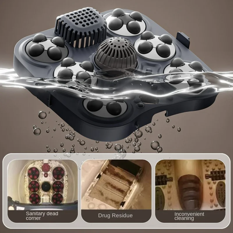 Automatic Heating Constant Temperature High Deep Bucket Over The Knee Leg Sterilization Electric Massage Surf Foot Detox Machine