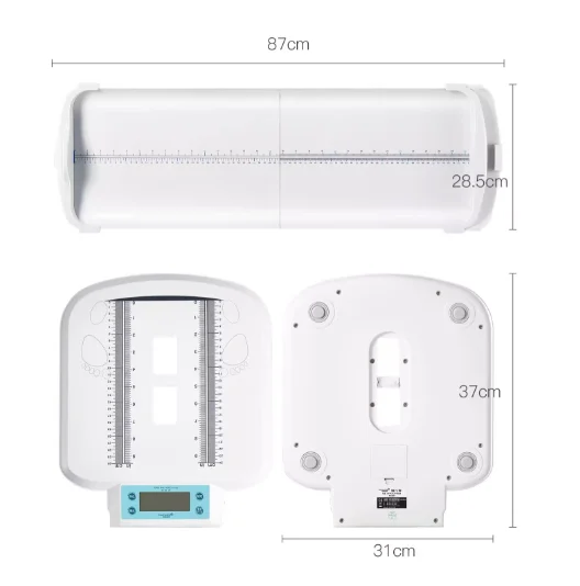 Baby Scale Home Precision Baby Scale Electronic Newborn Weighing Tray Can Be Recharged and Batteries Can Be Installed