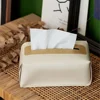 Household Tissue Box Holder Napkin Box Tissue Box Cover Waterproof Case Tissue Holder Mouchoirs Napkin Holder 2