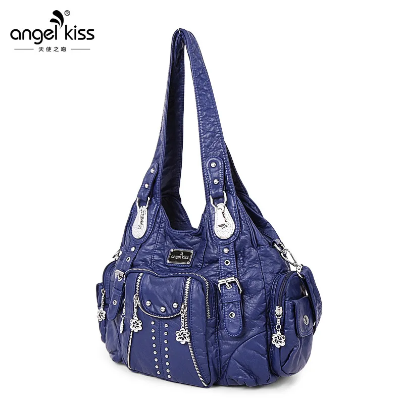 Women Fashion Handbags Women Shoulder Bags PU Leather Handbag Female Satchel Big-capacity Shoulder Purse Bag bolsa feminina 2
