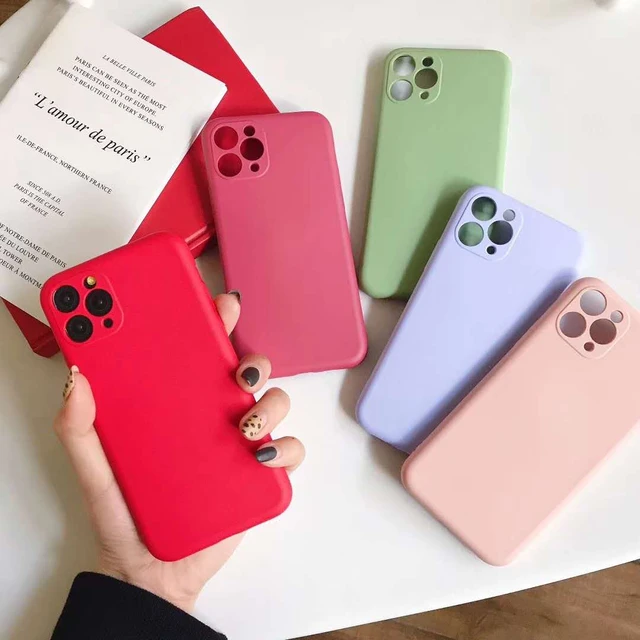 Case Cover  Mobile Phone Cases Covers - Original Silicone Case Cover Apple  Iphone 11 - Aliexpress