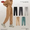 ZODF Retro Autumn Winter Men Batik Washed Cotton Sweatpants Unisex Loose Heavy Weight 420gsm Solid Joggers Pants HY0666 2