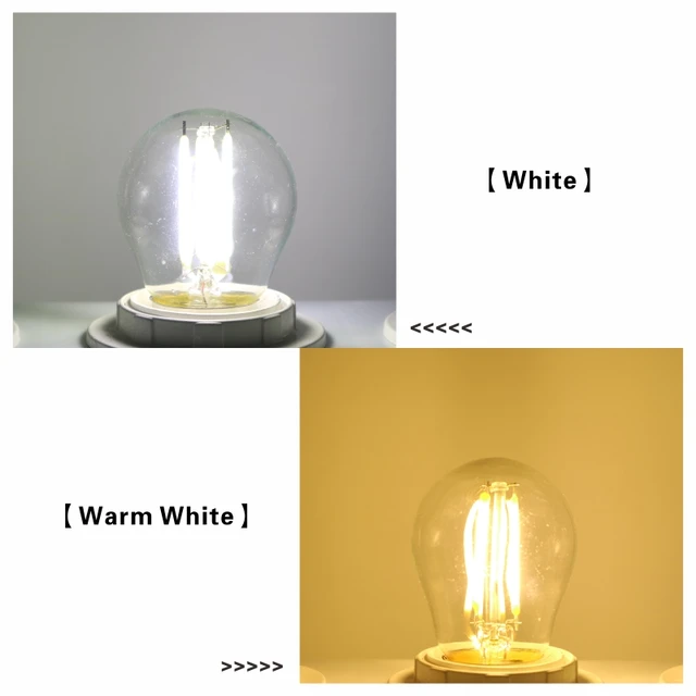 레트로 에디슨 LED 필라멘트 전구 램프는 빈티지한 캔들 라이트를 연상시키는 디자인과 유리 전구로 고급스러운 분위기를 조성합니다.