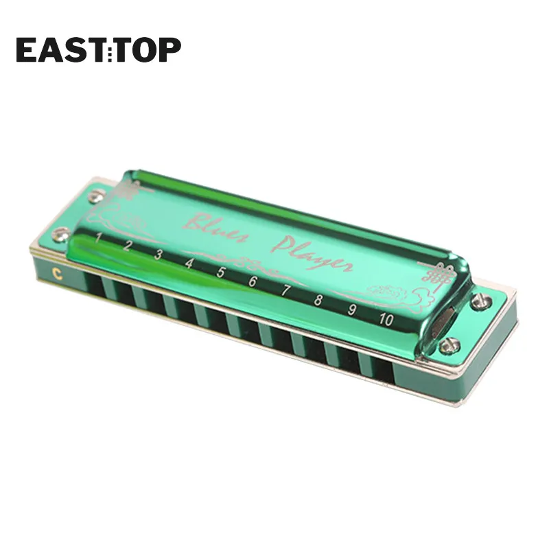 10 Holes Diatonic Harmonica Blues Harp Professional Musical Instruments