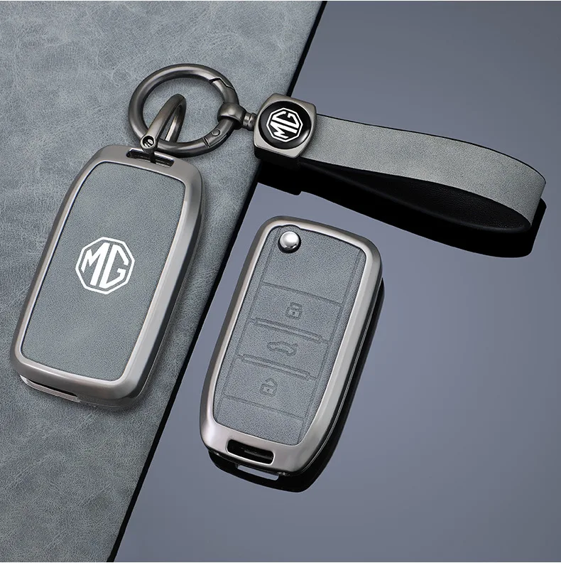Zinc Alloy Car Remote Key Cover Case Auto Accessories For MG MG5 ZS GT ...