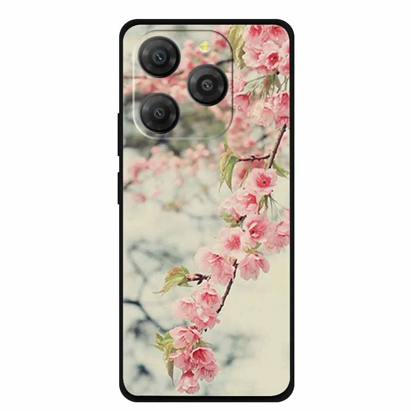 Black Lion & Wolf Silicone Soft Phone Case - Sleek Back Cover