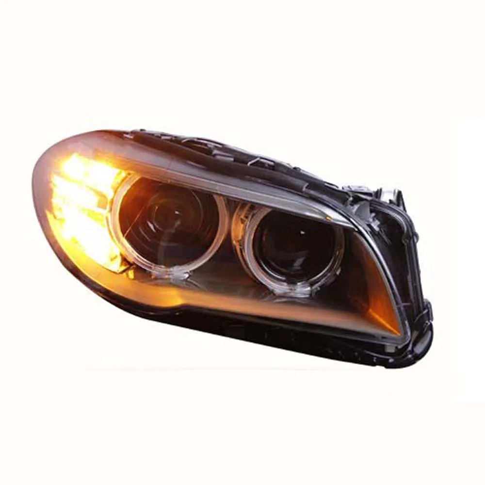 

Daytime Running Light Dynamic Streamer Turn Signal Car Accessories Headlight Assembly For 520 523 525 F10 Modified F18 2011-16