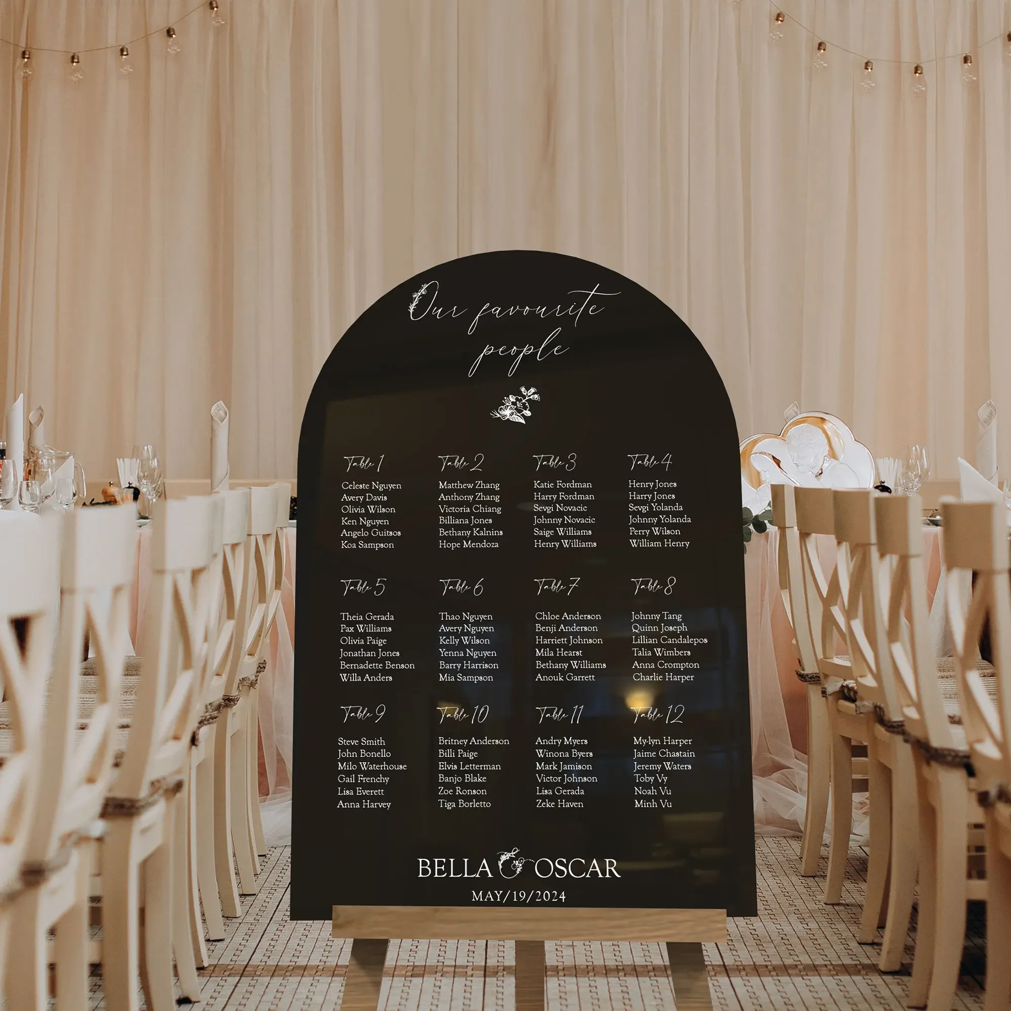 Gold Luxury Mirror Wedding Table Plan Wedding Seating Chart Seating Sign Please Be Seated Guests Plan Find Your Seat