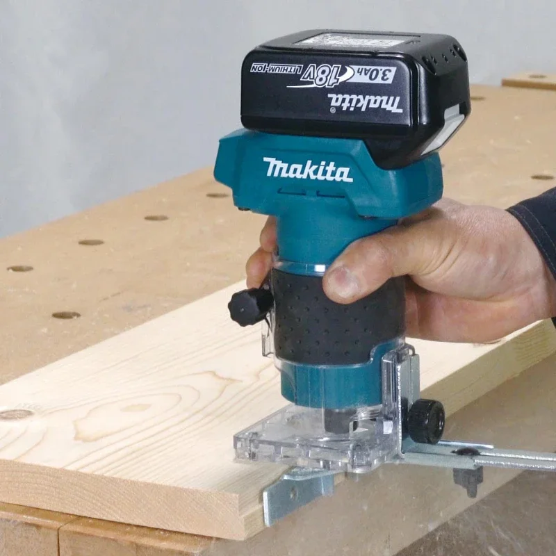 Makita DRT52Z 18V LXT 6.35mm (&frac14;") Brushless Cordless Laminate Trimmer 18V Lithium Power Tools