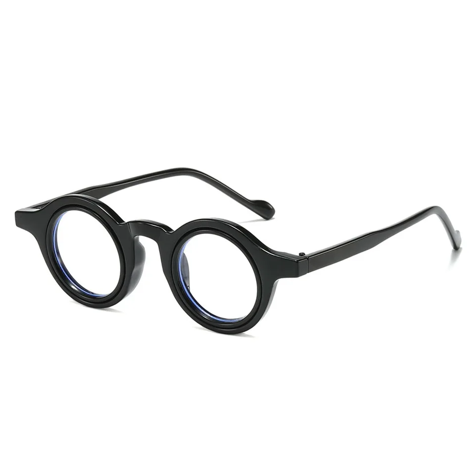 Vintage Round Double Frame Colorful Optical Glasses