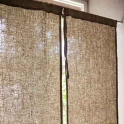 Rideaux 100% lin de style japonais, draperies semi-transparentes, rideau coulissant pour fenêtres, porte d'entrée, décoration de la maison, le plus récent
